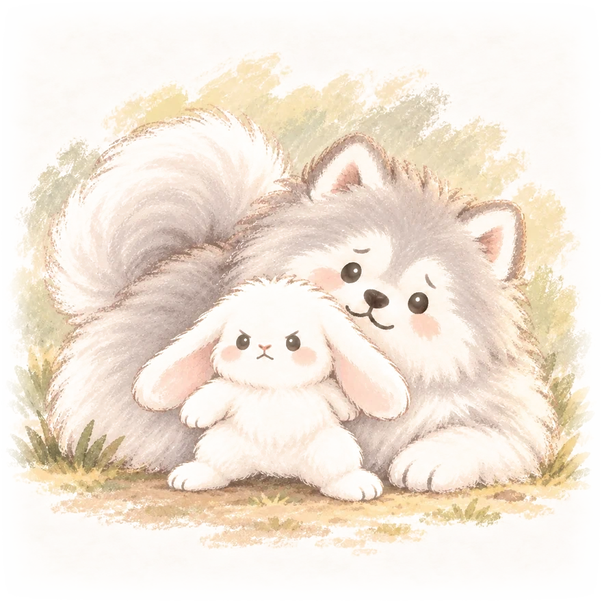 home 情境水彩插畫